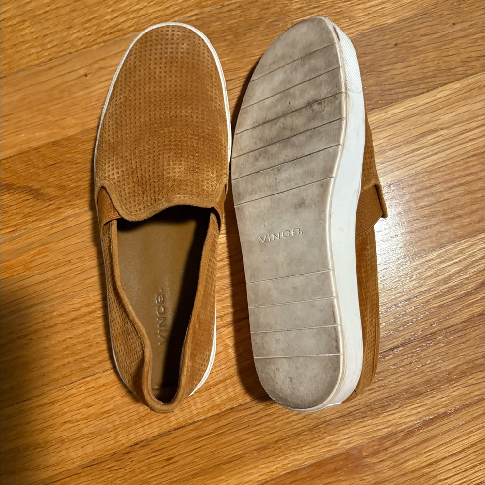 Vince - Brown Suede Blair Shoe